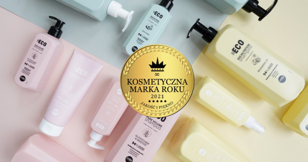 Tytuł Kosmetycznej Marki Roku dla Be Eco! 